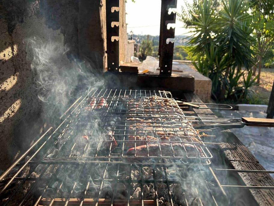 Yourlittlemiracle-Panoramicview+Firepit+Garden+Bbq Argalastí Exterior foto
